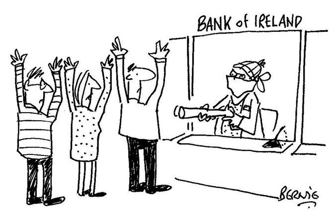 Bernie - bank of ireland