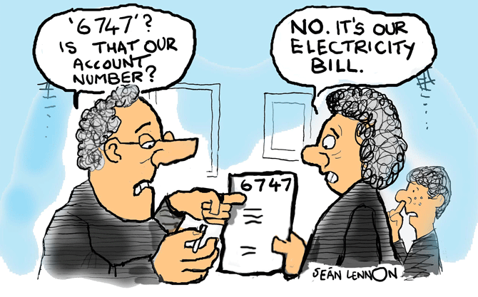 Lennon - electricity bill