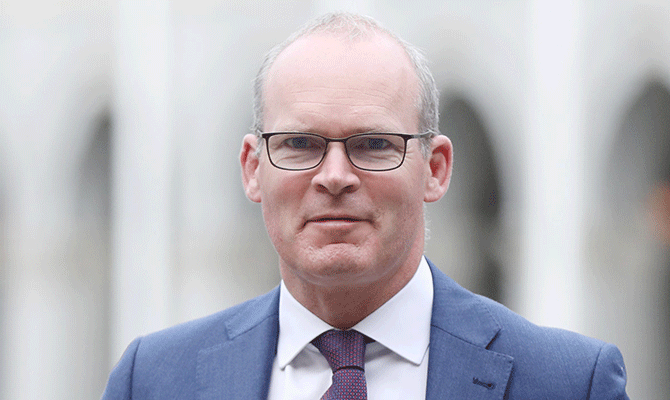 Simon Coveney Irish Defence Spending