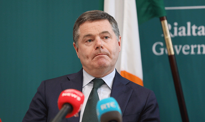 Newspapers VAT Paschal Donohoe