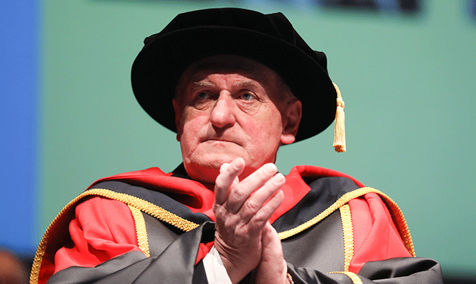 Bertie Ahern doctorate