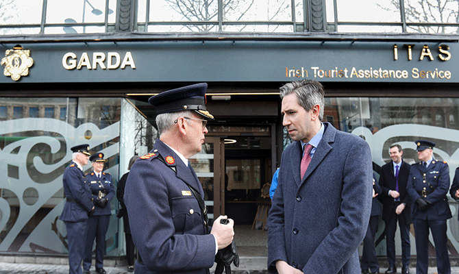 Garda station opening