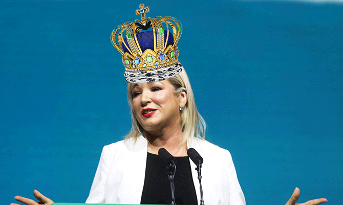 Michelle O'Neill crown