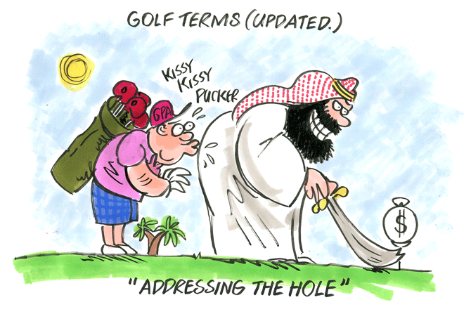 Keyes - golf terms