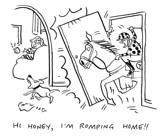 Paul Wood - romping home