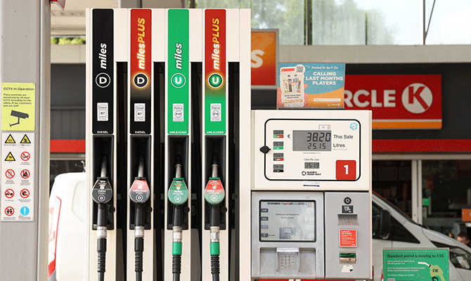 petrol pumps