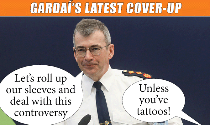 Gardaí cover-up