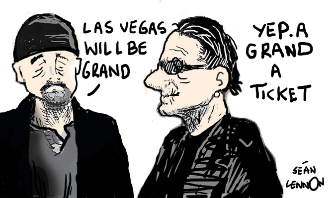 Lennon - u2 las vegas