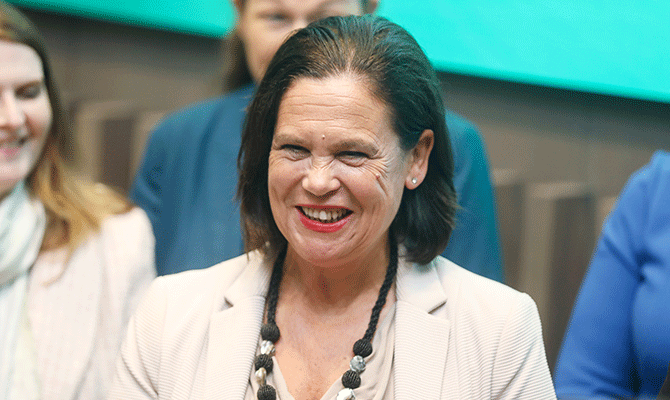 Mary Lou McDonald Sinn Féin Government