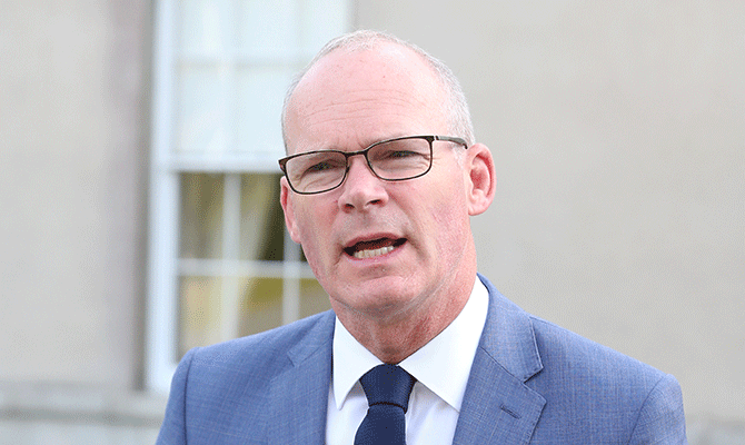 Simon Coveney Hamas