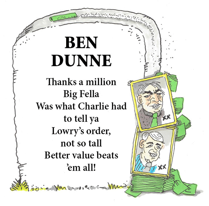 Ben Dunne RIP