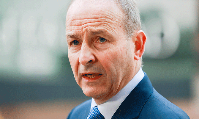 Micheál Martin Ukraine