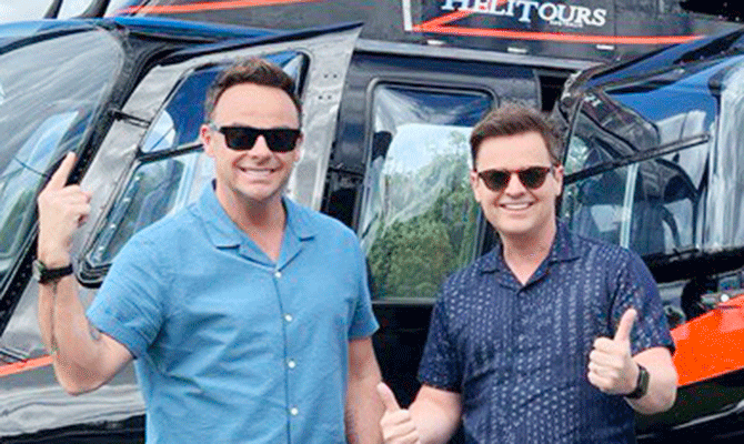 Ant and Dec Mark Lenherr