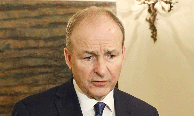 Micheál Martin Daniel Hokanson