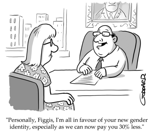 Goddard - Gender identity salary