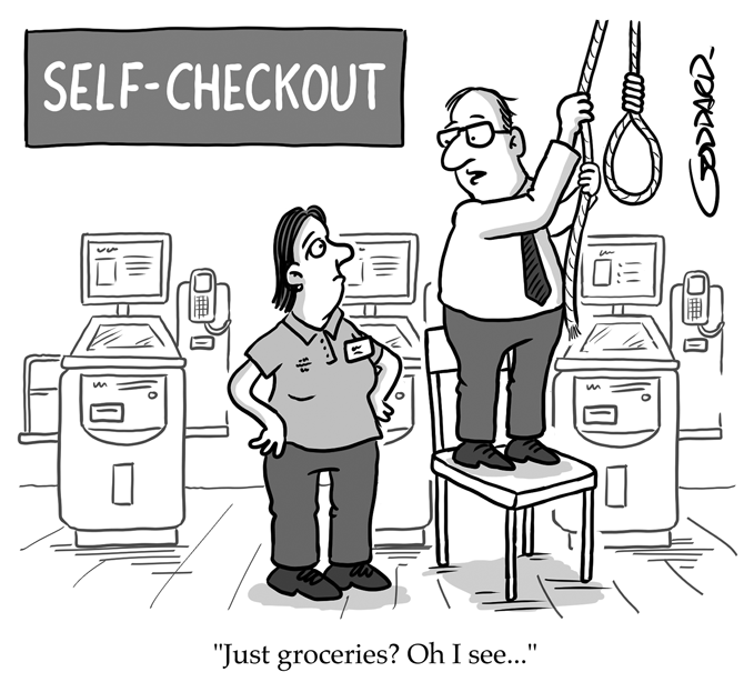 Goddard - Self checkout