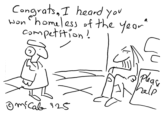 McCabe - homeless of the-year