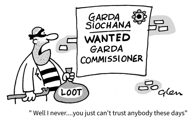 Billy Glen - Garda commissioner