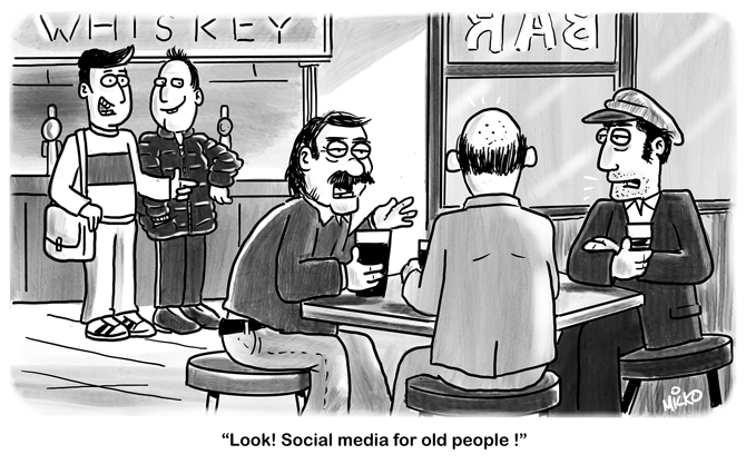Micko - Oldies Social Media