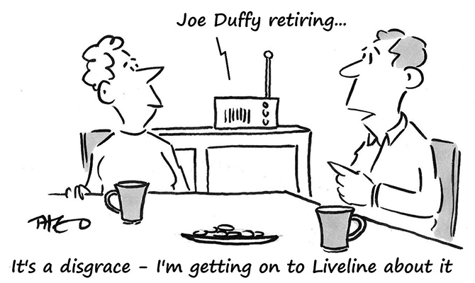 Theo - Joe Duffy retiring