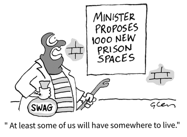 Bill Glen - Prison spaces