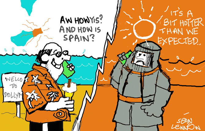 Lennon - climate change hols