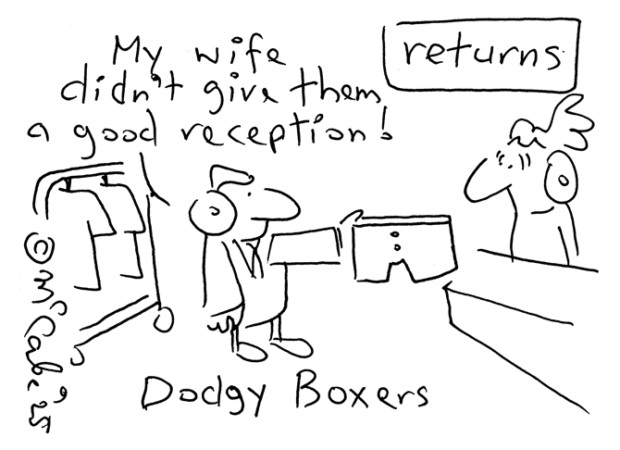 McCabe - dodgy boxers