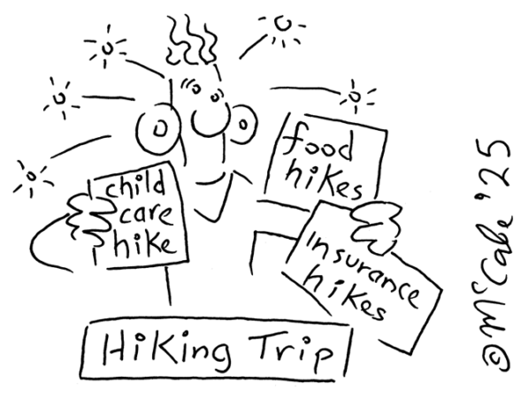 McCabe - hiking trip