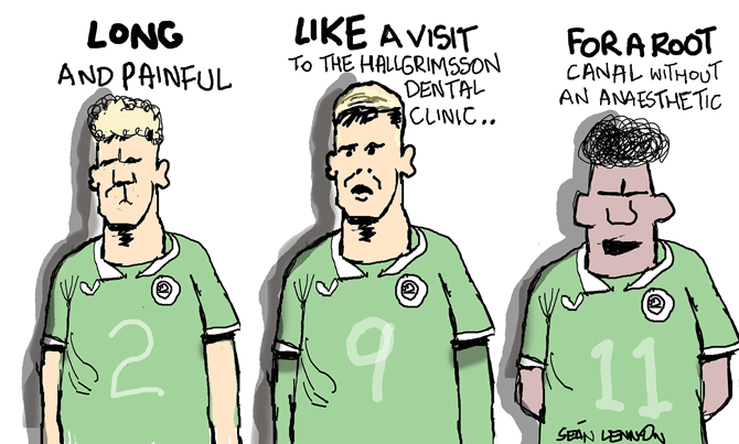 Lennon - Ireland footie