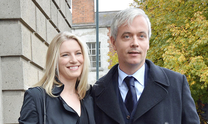 Ronan Ryan and Pamela Flood