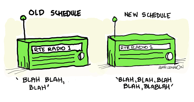 Lennon - RTE schedule