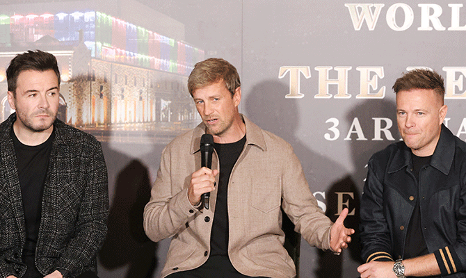 Westlife 25th anniversary world tour