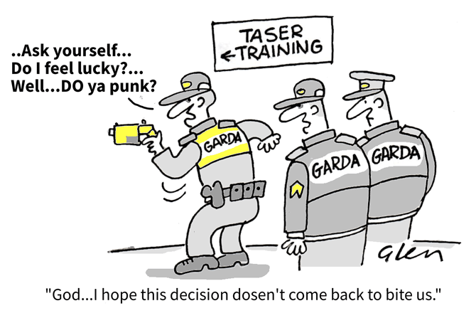 Billy Glen - Taser training