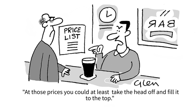Pint price